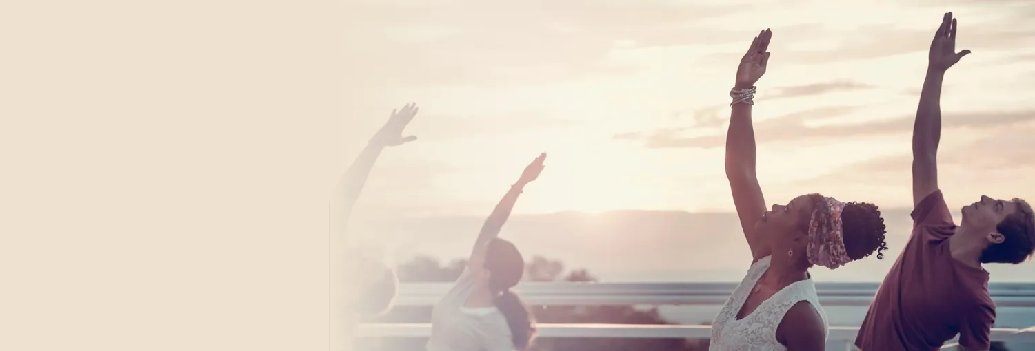outline of a person in purple color showing blowing air out.
